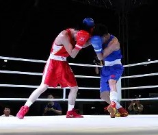 拳击季后赛掀起高潮，塞北雷豹队强势横扫闽南雄狮队，老将里程碑之夜——门前嗅觉决定胜负